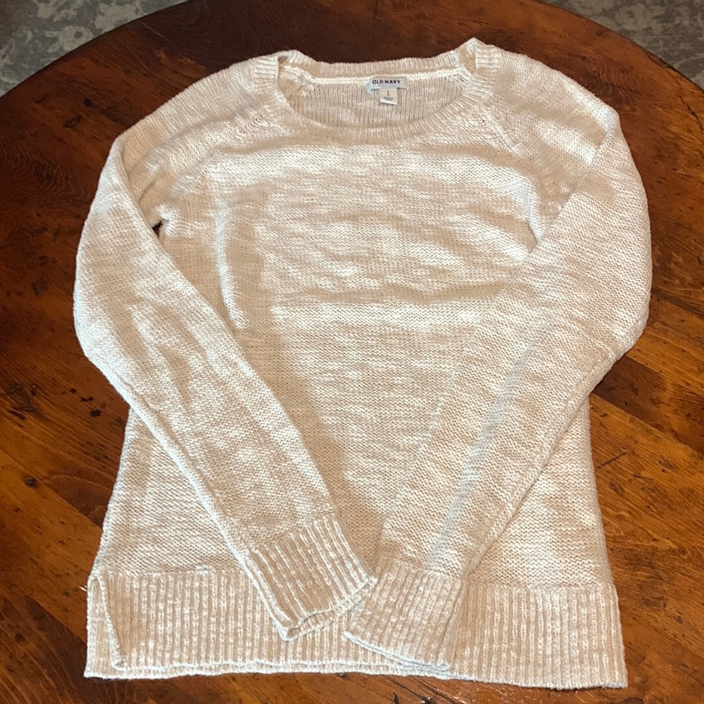 OLD NAVY BISQUE SWEATER